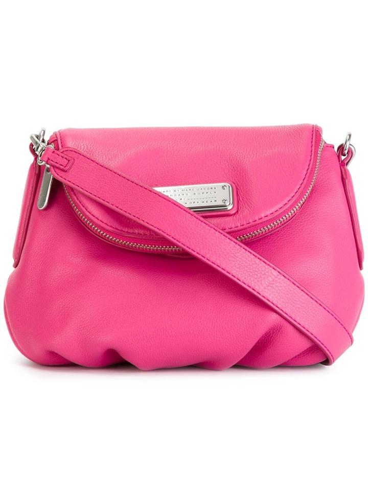 Marc By Marc Jacobs New Q Mini Natasha Crossbody Bag, Women's, Pink/purple, Calf Leather