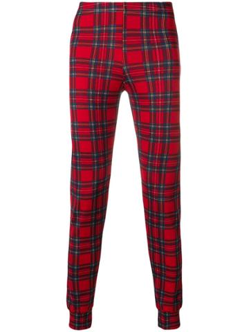 Comme Des Garçons Vintage Checkered Fitted Troudsers