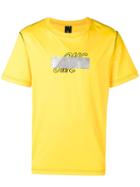 Omc Embroidered T-shirt - Yellow & Orange
