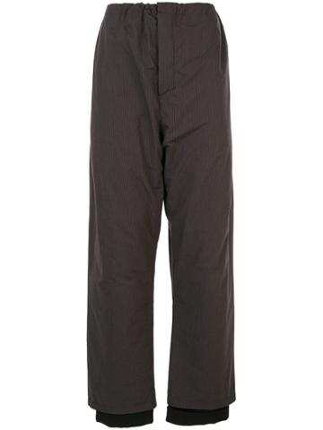 Y / Project Tailor Pyjama Pants - Brown