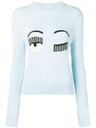 Chiara Ferragni Wink Sweater - Blue