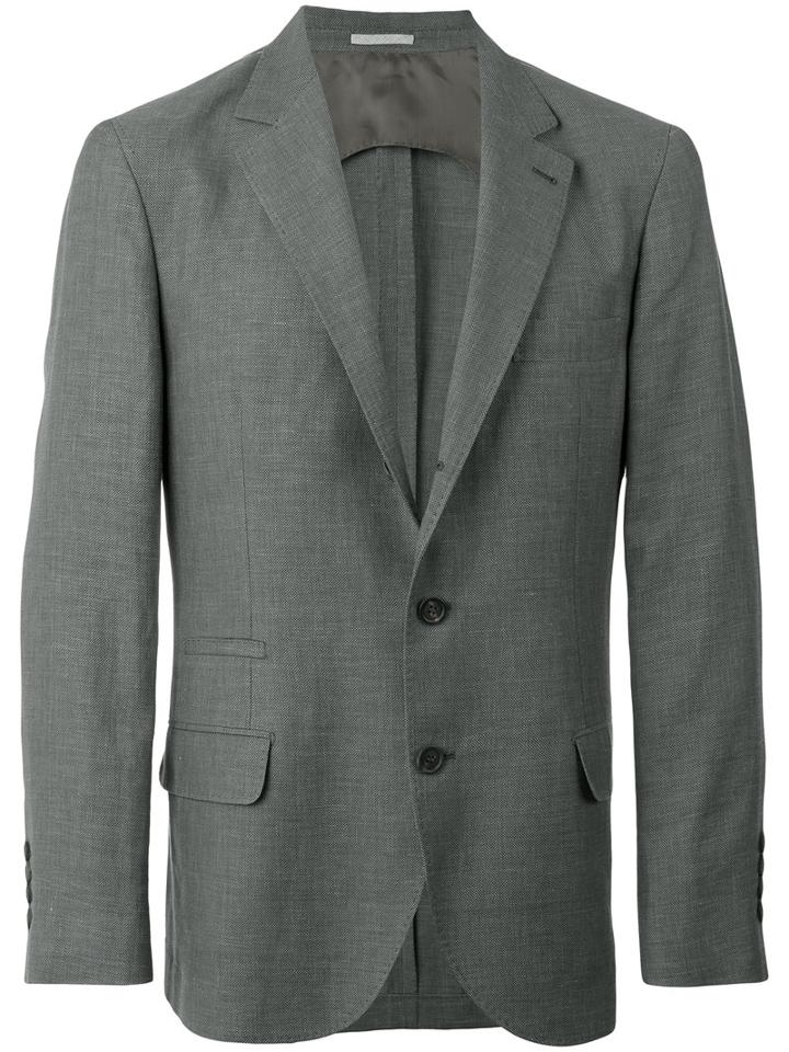 Brunello Cucinelli - Classic Blazer - Men - Silk/linen/flax/cupro/wool - 50, Grey, Silk/linen/flax/cupro/wool