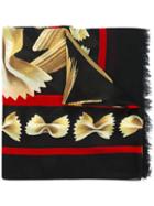 Dolce & Gabbana - Pasta Printed Scarf - Women - Modal/cashmere - One Size, Modal/cashmere