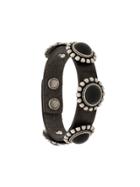 Saint Laurent Embellished Bracelet - Black