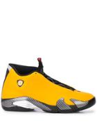 Jordan Jordan 14 Retro Reverse Ferarri Sneakers - Gold