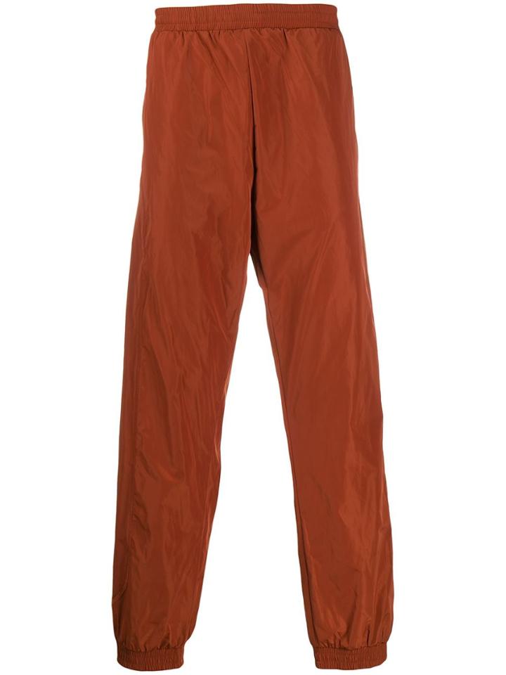 A-cold-wall* Overlock Nylon Track Pants - Orange