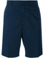 Michael Kors Pindot Print Chino Shorts, Men's, Size: 30, Blue, Cotton