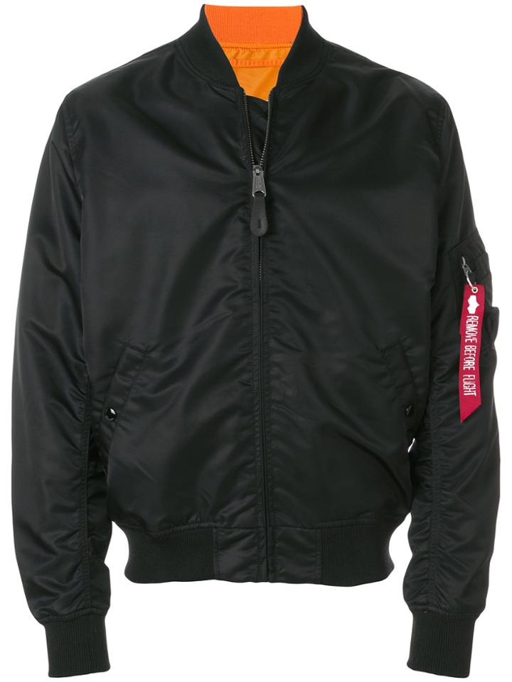 Alpha Industries Remove Before Flight Jacket - Black