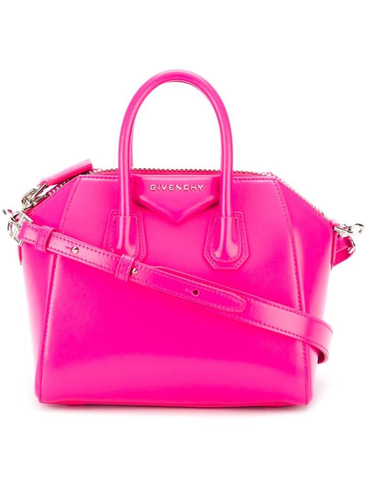 Givenchy Mini 'antigona' Tote, Women's, Pink/purple
