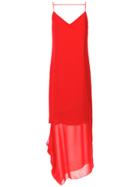 Mara Mac V-neck Dress - Red