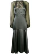 Temperley London Nile Midi Dress - Green