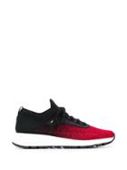 Prada Prax-o01 Knit Fabric Sneakers - Red
