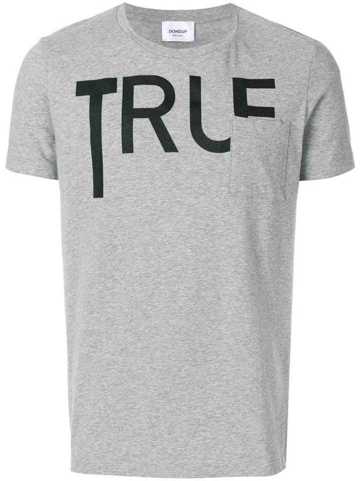Dondup True T-shirt - Grey
