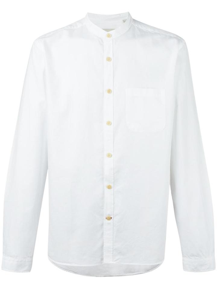 Oliver Spencer 'astley' Shirt, Men's, Size: 16, White, Cotton
