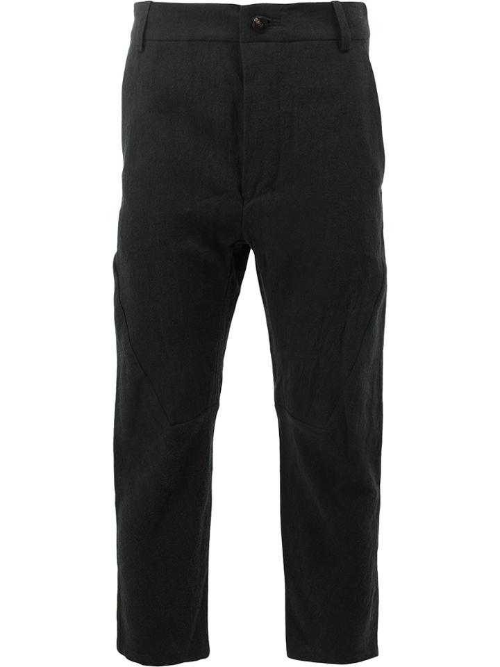 Cedric Jacquemyn Cropped Trousers - Black