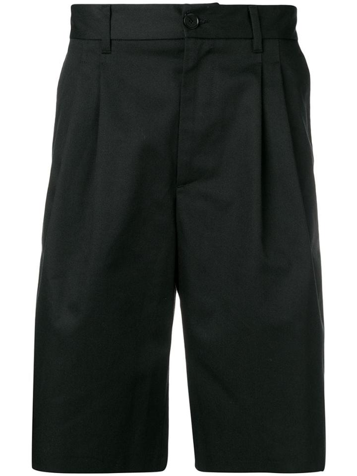 Msgm Knee-length Tailored Shorts - Black