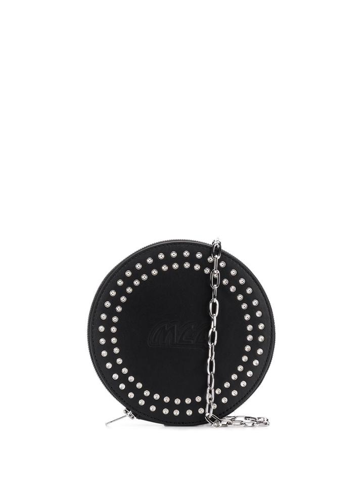 Mcq Alexander Mcqueen Circle Studded Pouch Bag - Black