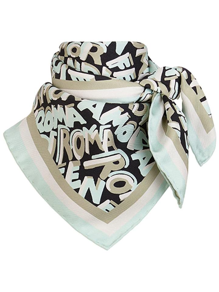 Fendi Graffiti Foulard - Green