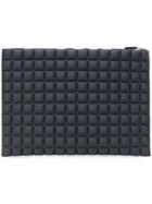 No Ka' Oi Chocolate Bar Quilted Clutch - Blue