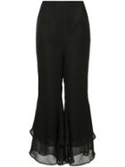 Muller Of Yoshiokubo Dry Chiffon Pants - Black