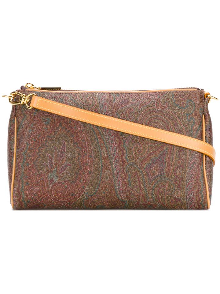 Etro Zipped Shoulder Bag - Multicolour