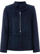 Courrèges Military Jacket, Women's, Size: 44, Blue, Acetate/cupro/wool