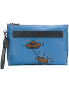 Coach X Keith Haring Pouch - Blue