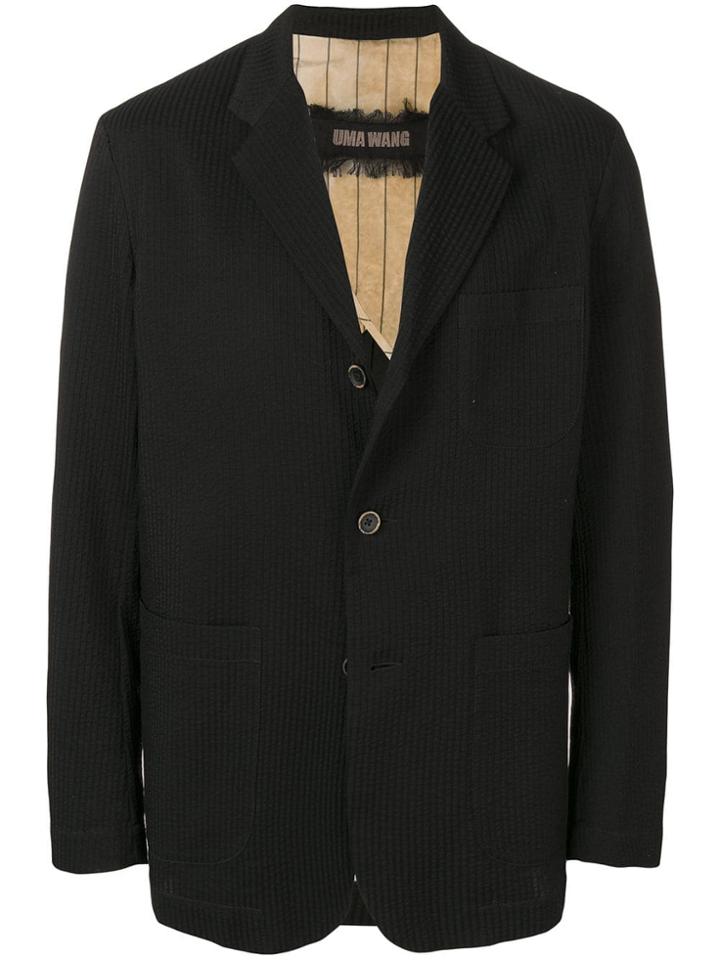Uma Wang Jared Jacket - Black