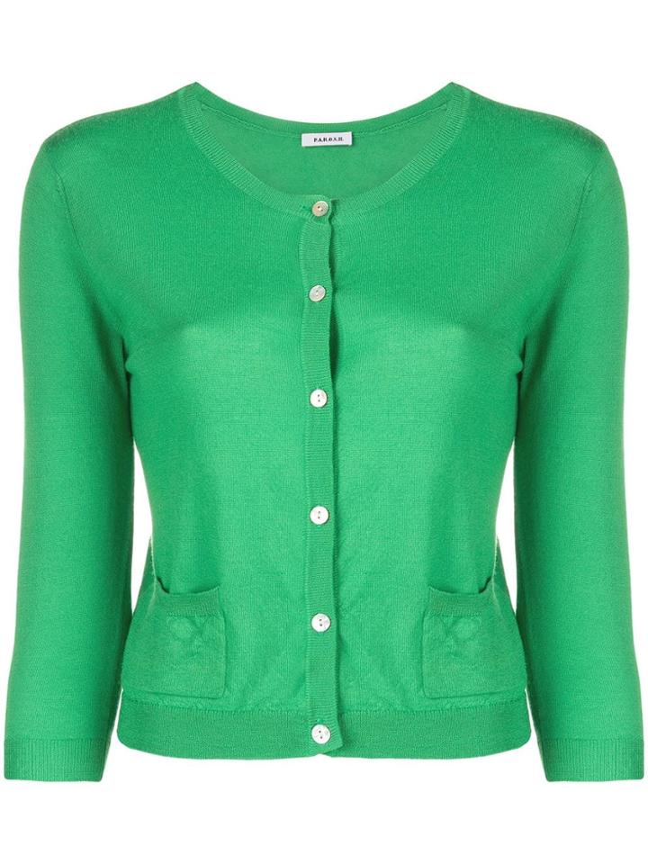 P.a.r.o.s.h. Wondering Cardigan - Green