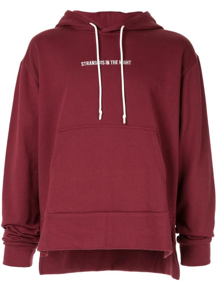 Off Duty Strangers In The Night Hoodie - Red