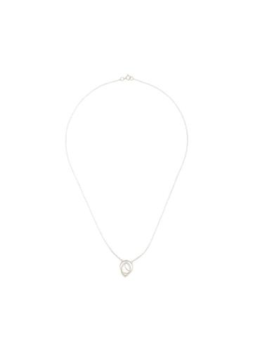 Natalie Marie Aster Necklace - Silver