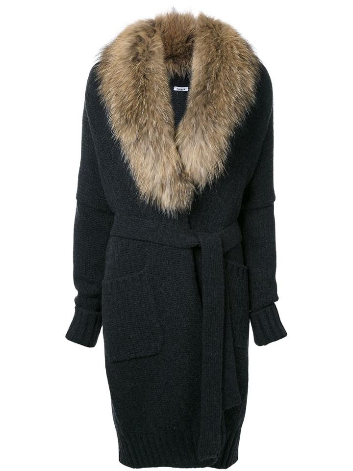 P.a.r.o.s.h. 'lotto' Coat, Women's, Size: Medium, Grey, Wool