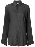 Kristensen Du Nord Long-sleeve Relaxed Shirt - Grey