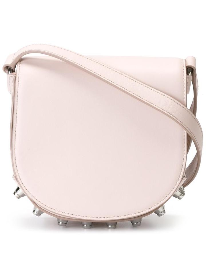Alexander Wang Mini Lia Crossbody Bag, Women's, Pink/purple, Calf Leather