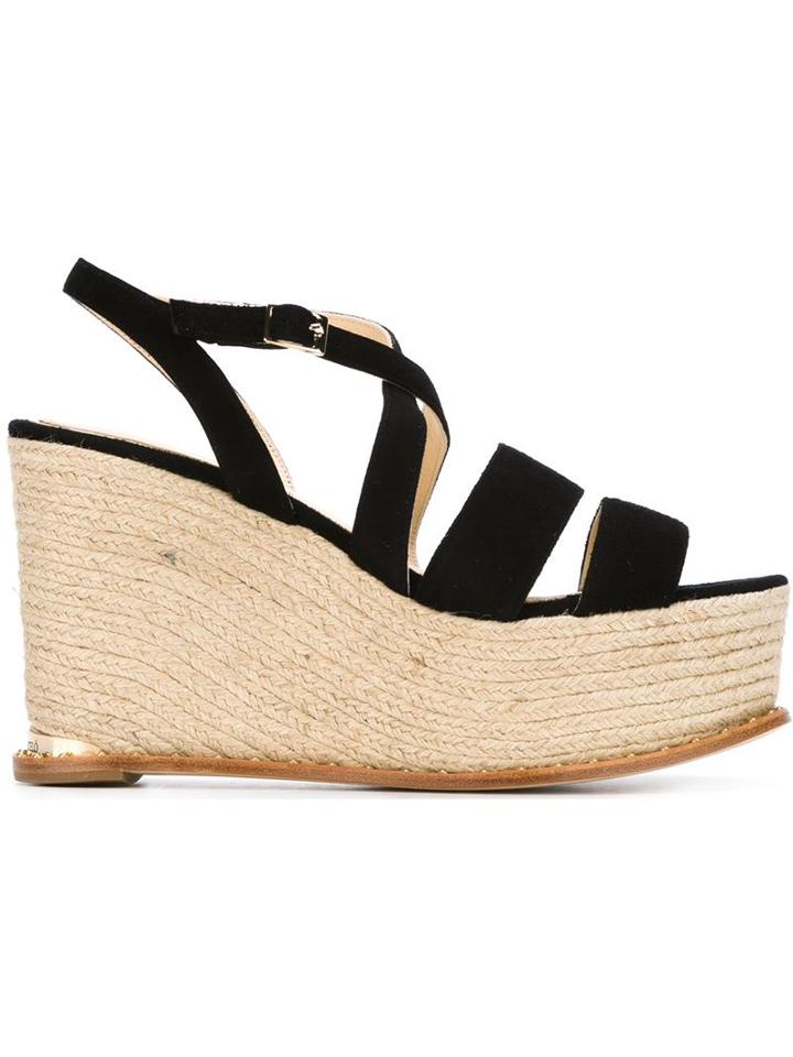 Paloma Barceló Crossover Strap Wedge Sandal