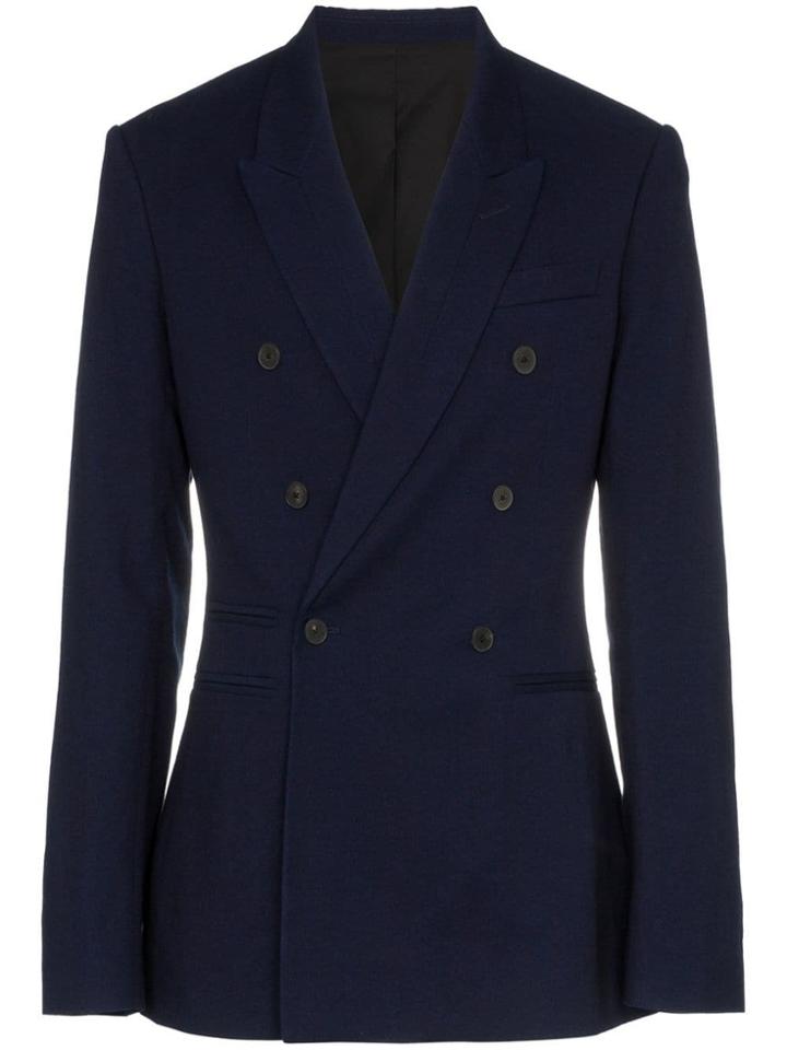 Haider Ackermann Double-breasted Blazer - Blue