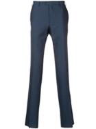 Corneliani Tailored Straight Leg Trousers - Blue
