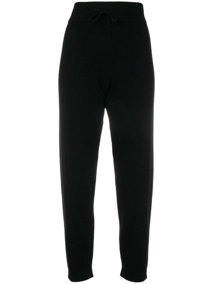 Cashmere In Love Regular Fit Track Trousers - Black