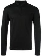 Boss Hugo Boss Longsleeved Polo Shirt, Men's, Size: Xxl, Black, Cotton