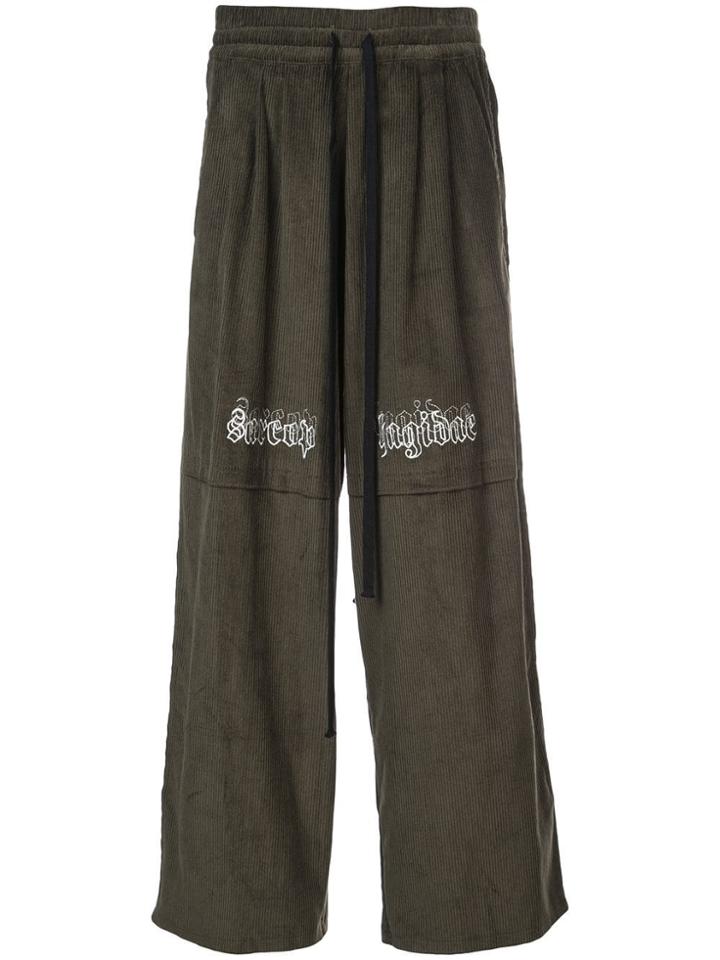 Komakino Elasticated Waist Trousers - Green