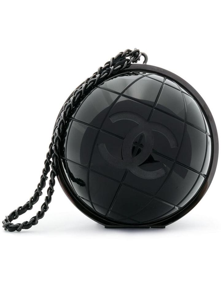 Chanel Pre-owned Logo Embossed Mini Bag - Black