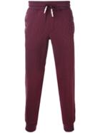 Armani Jeans Cuffed Sweatpants - Pink & Purple