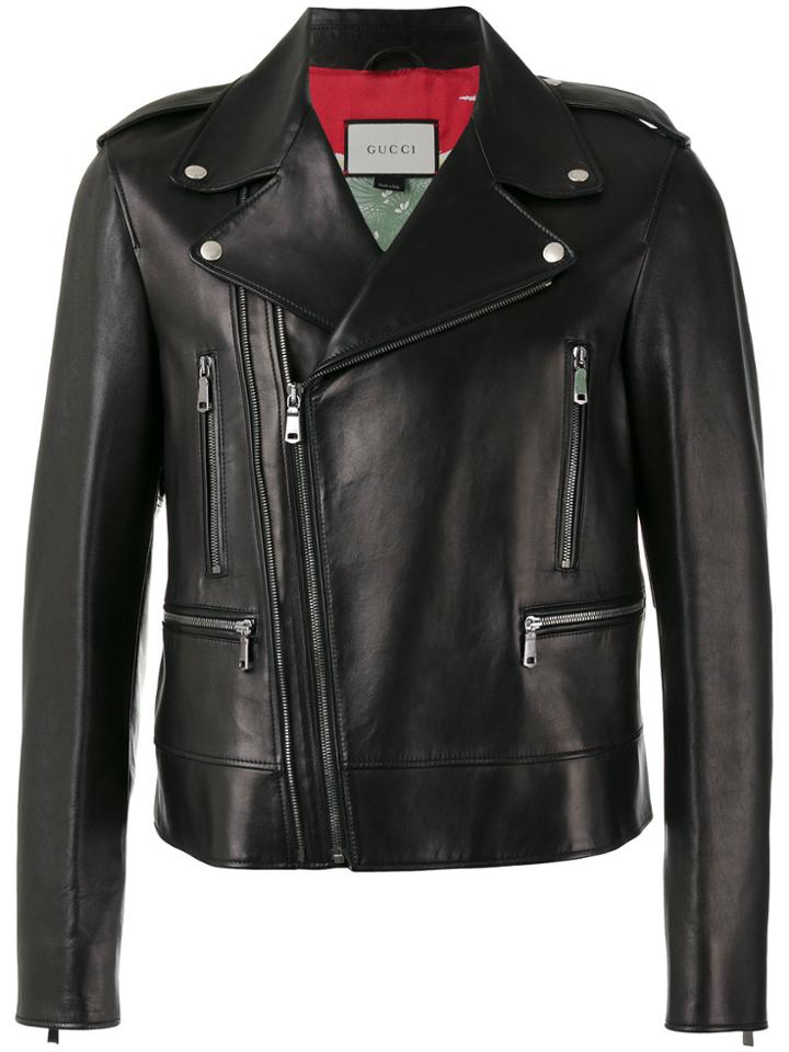 Gucci Classic Biker Jacket - Black