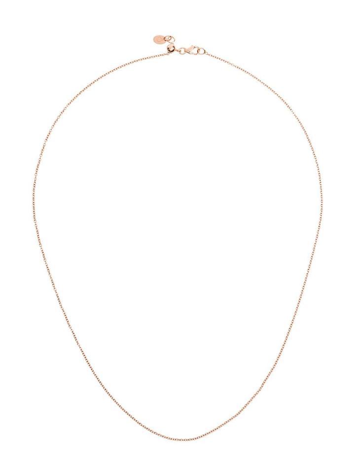 Loquet 18 Inch Rose Gold Chain - Pink