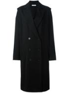 Jw Anderson Double Breasted Coat - Black