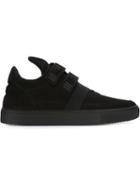 Filling Pieces Double Strap Sneakers, Men's, Size: 40, Black, Leather/rubber