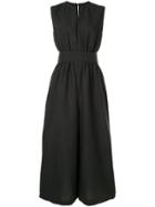 Ballsey Sleeveless Flared Jumpsuit - Black