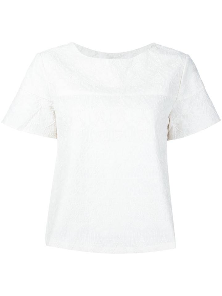 Anine Bing Embroidered Top