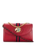 Gucci Rajah Motif Shoulder Bag - Red
