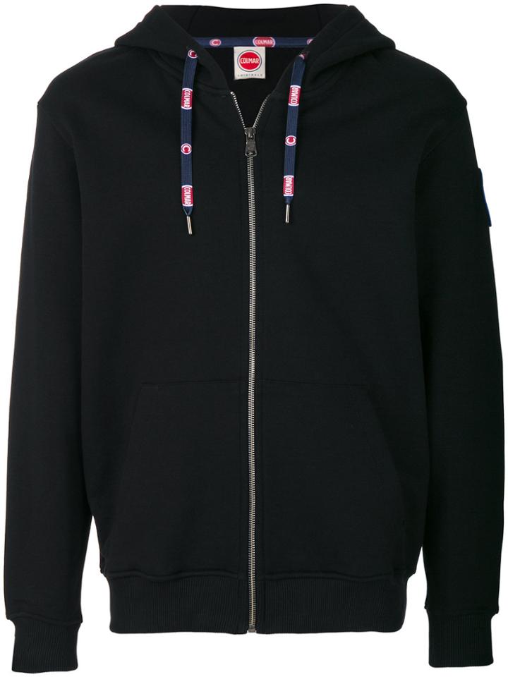 Colmar Rear Logo Print Hoodie - Black